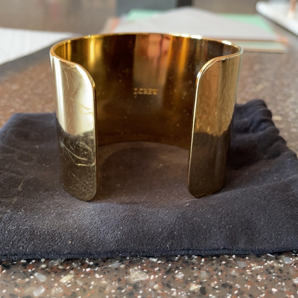 J.Crew Gold Cuff Bracelet